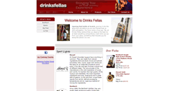 Desktop Screenshot of drinksfellas.com